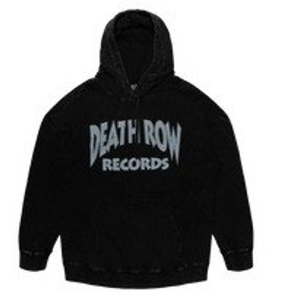 Death Row Records Mens Hoodie 5XL Black Hip Hop Streetwear